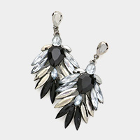 Crystal statement earrings