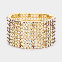 Rhinestone Bring Stretch Bracelet