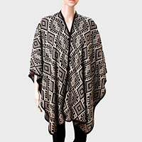 Funky Tribal Acrylic Poncho