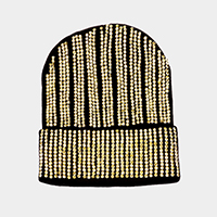 Crystal Blinged Acrylic Beanie