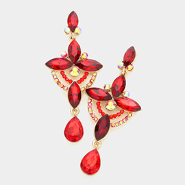 Regal Chandelier Drop Earrings