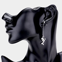 Pisces - Zodiac Sign Dangle Earrings