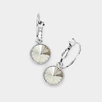 Genuine Crystal Dangle Earrings