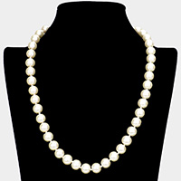 Glass Pearl Necklace