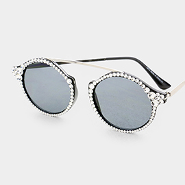 Crystal Austrian Metal Connection Sunglasses