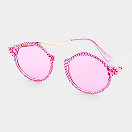 Crystal Austrian Metal Connection Sunglasses