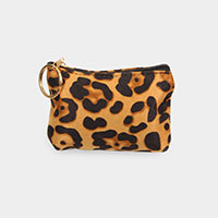 LEOPARD PRINT COIN / CARD PURSE