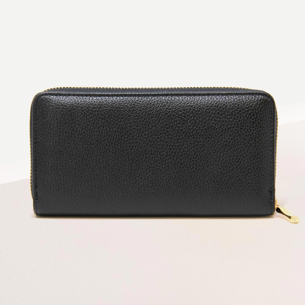 Solid Color Long Wallet