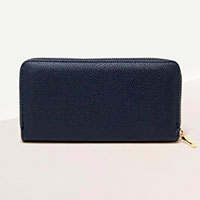 Solid Color Long Wallet