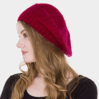 Knitted Beret Hat