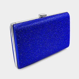 Bling Rectangle Evening Clutch / Crossbody Bag