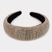 Shiny Rhinestone Pave Headband