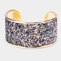 Glitter Cuff Bracelet