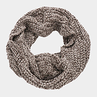 Cable Knit Infinity Scarf