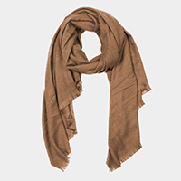 Solid Oblong Scarf