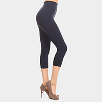 Solid High Waist Leggings