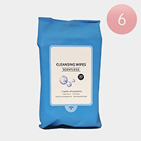 6PCS - Scentless Cleansing Wipes