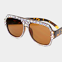 Bling Stone Embellished Sunglasses