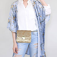 Velvet Crossbody Bag / Fanny Pack