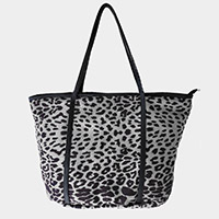 Leopard Patterned Shoulder Bag