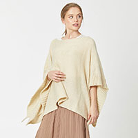 Yarn Knitted Poncho