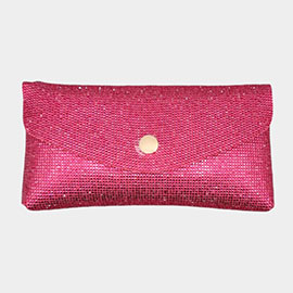 Rhinestone Pave Wallet on Chain Clutch / Fanny Pack / Belt / Crossbody Bag