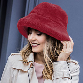 Faux Fur Bucket Hat