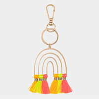 Tassel Rainbow Keychain