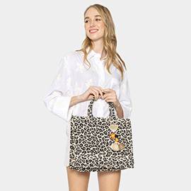 Leopard Patterned Tote Bag