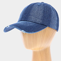 Denim Baseball Cap