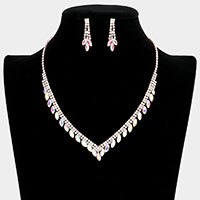 Christal Rhinestone Pave Necklace