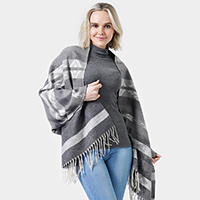 Western Pattern Woven Scarf/Shawl