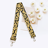 Leopard Patterned Bag Strap