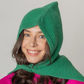 Solid Color Snood Hat