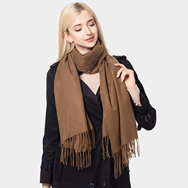 Solid Oblong Scarf