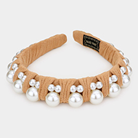 Pearl Embellished Headband