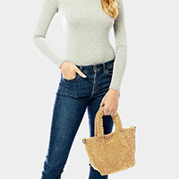 Wide Wale Corduroy Tote / Crossbody Bag