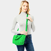 Wide Wale Corduroy Tote / Crossbody Bag