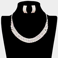 Rhinestone Pave Necklace