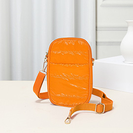 Puffer Rectangle Crossbody Bag