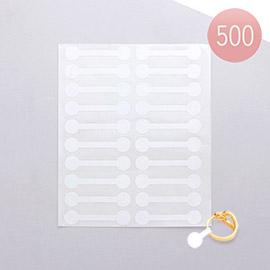 500PCS - Adhesive Jewelry Price Sticker Labels