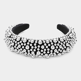 Metal Ball Cluster Headband