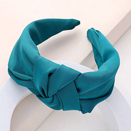 Solid Knot Burnout Headband