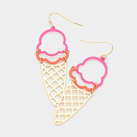 Ice Cream Dangle Earrings