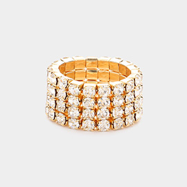 Rhinestone Stretch Ring