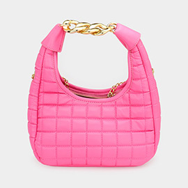 Quilted Soft Tote / Crossbody Bag