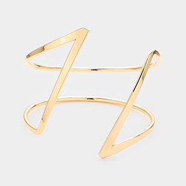 Open Metal Cuff Bracelet