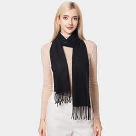 Solid Oblong Scarf