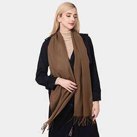 Solid Oblong Scarf