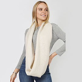 Soft Knit Infinity Scarf